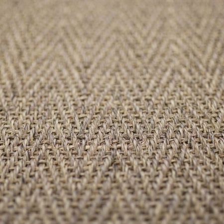 Sisal Chevron Gris - 4 m