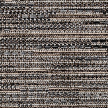 Tapis sur mesure tissé plat Avenue Gris Taupe