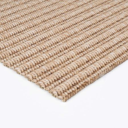 Tapis sur mesure tissé plat Louisiane Marron